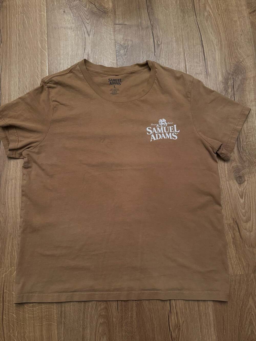 Samuel Adams Boston Lager Graphic T-Shirt Brown